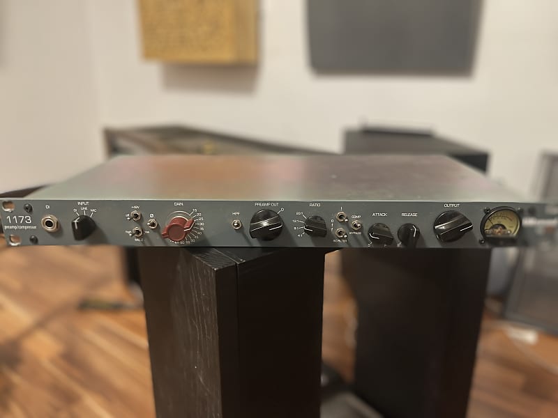 UK Sound 1173 Mic Preamp & Compressor 2021 Silver Reverb Australia