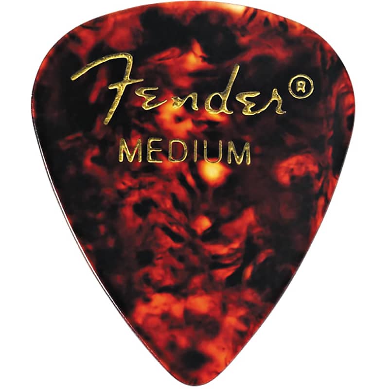 Fender 351 Shape Picks Classic Shell Medium Package of 12 image 1