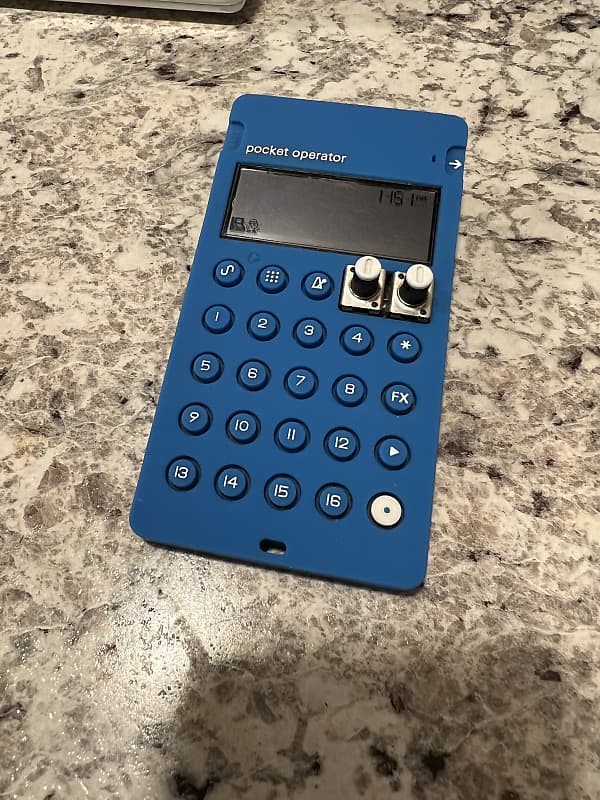 Teenage Engineering PO-128 Pocket Operator Mega Man | Reverb
