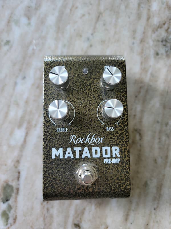 Rockbox Matador Preamp Overdrive 2020 - Hammered | Reverb