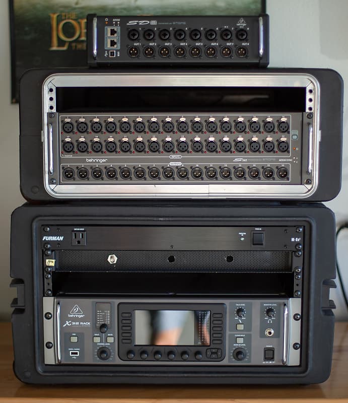 Behringer X32 S32 and SD8 Bundle Reverb