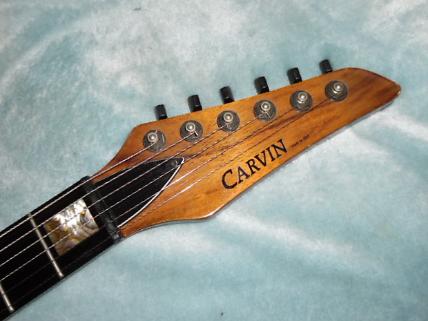Kiesel Carvin DC-127t -Guitars4cancer- Koa! Ebony Fretboard