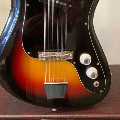 Eko 612/1 Cobra 12 string 70s - Sunburst | Reverb