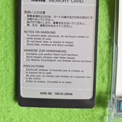 Korg DDC ROM Cards (8 x) for DDD-1 and DDD-5 - PRICE IS PER CARD ! image 11
