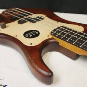 Axl Badwater APJ-820 Bass Guitar, Antique Brown, EMG Pickups