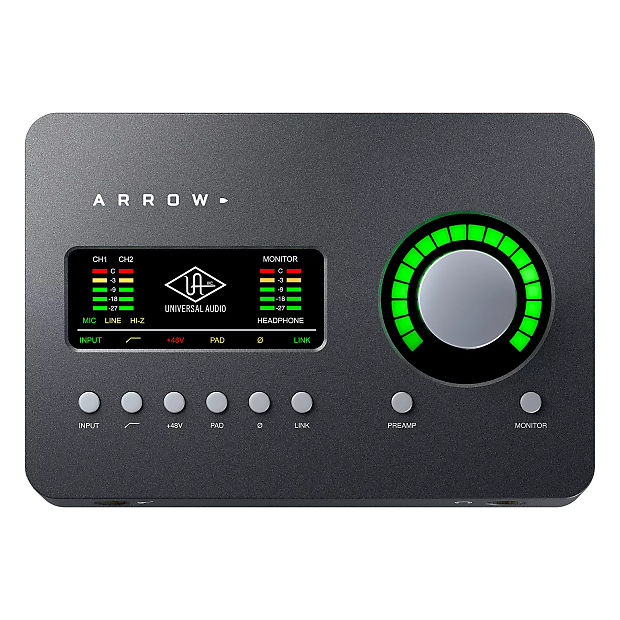 Universal Audio Arrow 2x4 Thunderbolt 3 Interface with Solo DSP Processor image 1