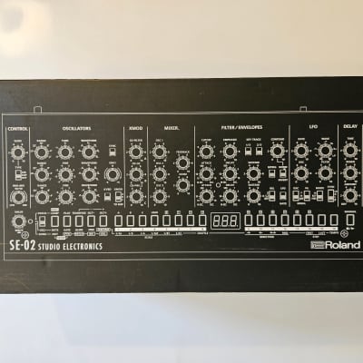 Roland SE-02 Boutique Series Synthesizer Module 2017 - Present - Black image 11