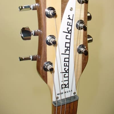 Rickenbacker 330 Thinline Semi-Hollow Electric Guitar - MapleGlo image 11