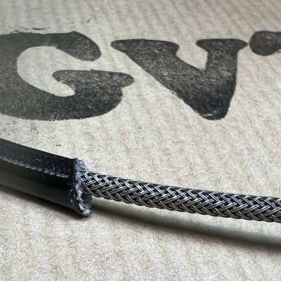 General Vintage Tone Vintage fiberglass tubing for Gibson®️ Les Paul®️ electronics - Black fiber glass tubing for sale
