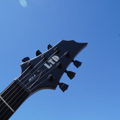 ESP LTD SIGNATURE SERIES HEX-6 Black Satin 6-String Electric