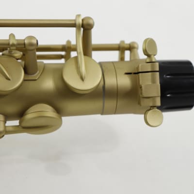 Antigua Winds Model TS4248CB 'Powerbell' Tenor Saxophone in Classic Brass Finish BRAND NEW image 11