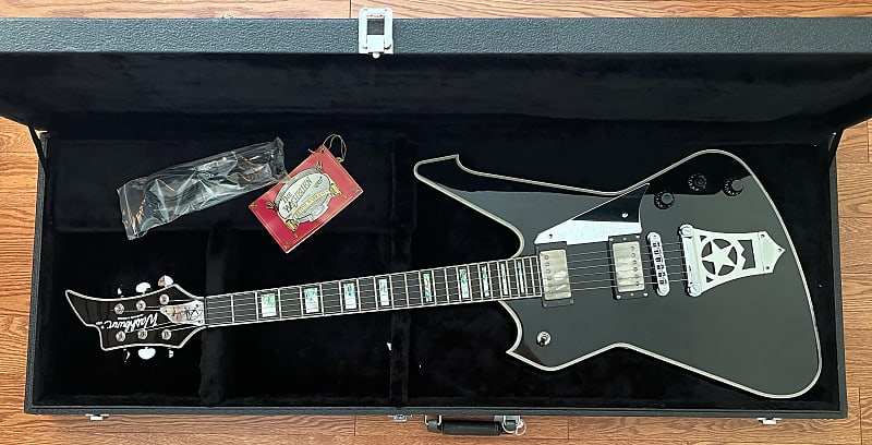 Washburn Paul Stanley PS2000 - w/artist signed certificate - KISS 1998 Black