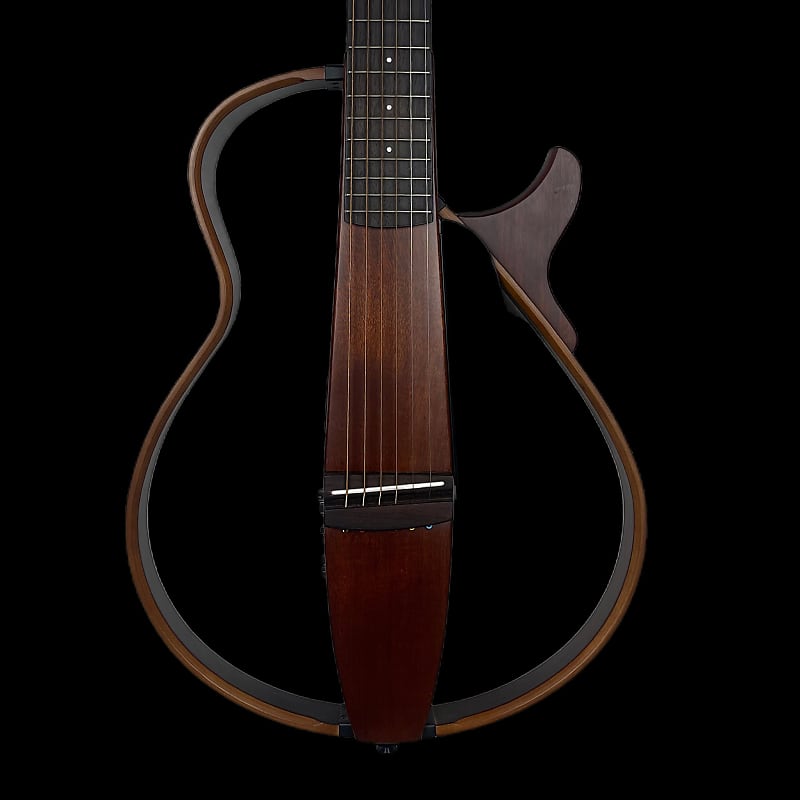 Yamaha SLG200S Steel String Silent Guitar In Tobacco Brown | Reverb UK