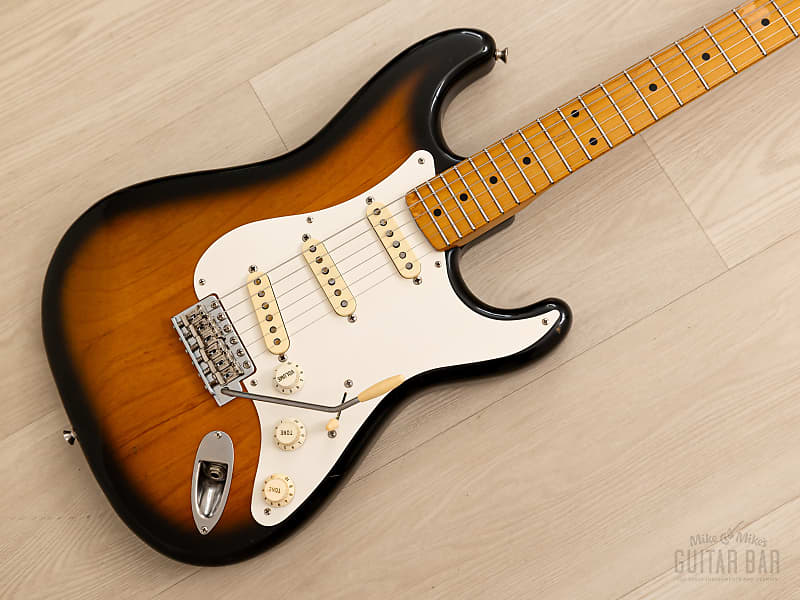 1993 Fender Custom Edition '54 Stratocaster ST54-75RV, USA Pickups, Lacquer  Finish & Case, Japan MIJ