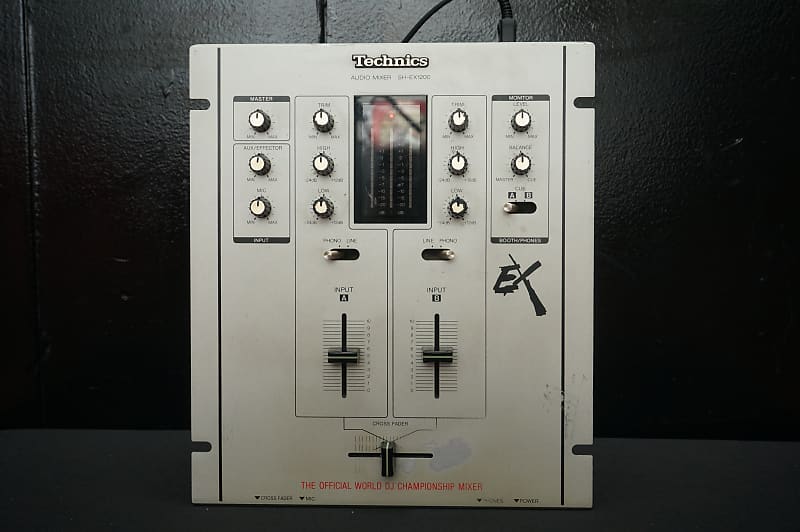 Technics SH-EX1200 World DJ Championship Audio Mixer SL-1200 MK3 MK5 MK3D -  100V