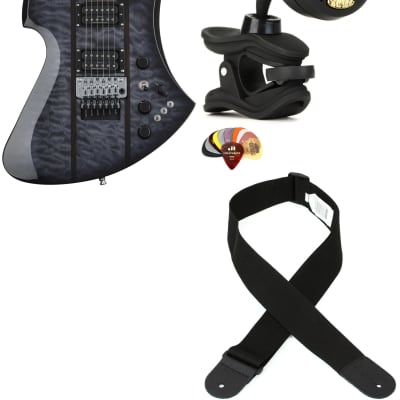 B.C. Rich Mockingbird Legacy ST with Floyd Rose Electric Guitar Regular  Black Burst | Reverb