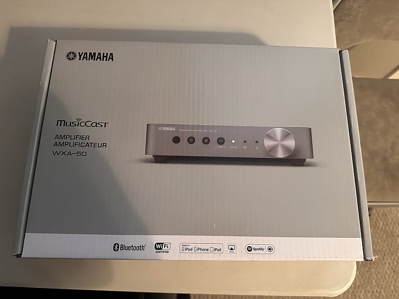 Yamaha WXA-50 MusicCast Wireless Streaming Amplifier - Silver