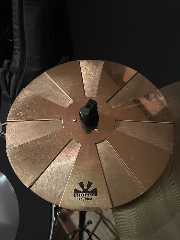 Sabian 12 Inch Chopper Cymbal Triple Layer Bronze Sabian 12-inch