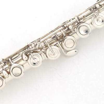 YAMAHA Flute YFL-614 Silver plated finish, all tampos replaced [SN 005848] (03/28) image 6