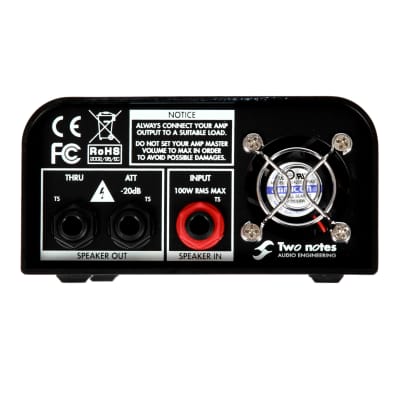 Two Notes Torpedo Captor Reactive Loadbox DI and Attenuator - 16-ohm image 2