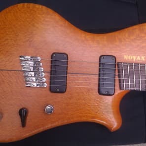 Novax Expression 1998 Natural - fanned frets, Bartolinis, boutique luthier, custom image 2