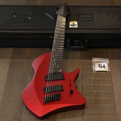 Unplayed! 2021 Abasi Concepts Legion Series Larada 8 Electric Guitar Crimson Metallic + OHSC image 1