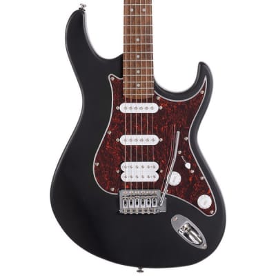 Cort G110 Open Pore Black - Chitarra elettrica Stratocaster for sale