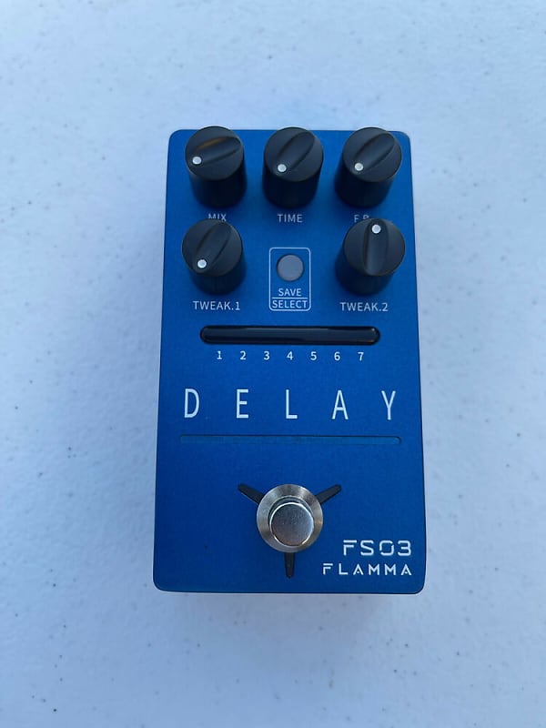 Flamma FS03 Stereo Digital Delay Echo 80 Second Looper Guitar 