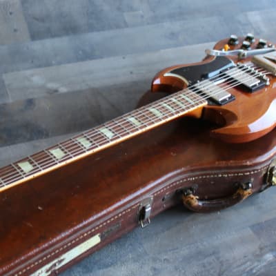 Gibson Les Paul SG Standard with Sideways vibrola  1961 Cherry image 14