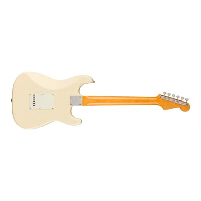 Fender American Vintage II 1961 Stratocaster 6-String Electric Guitar (Left-Handed, Olympic White) image 2