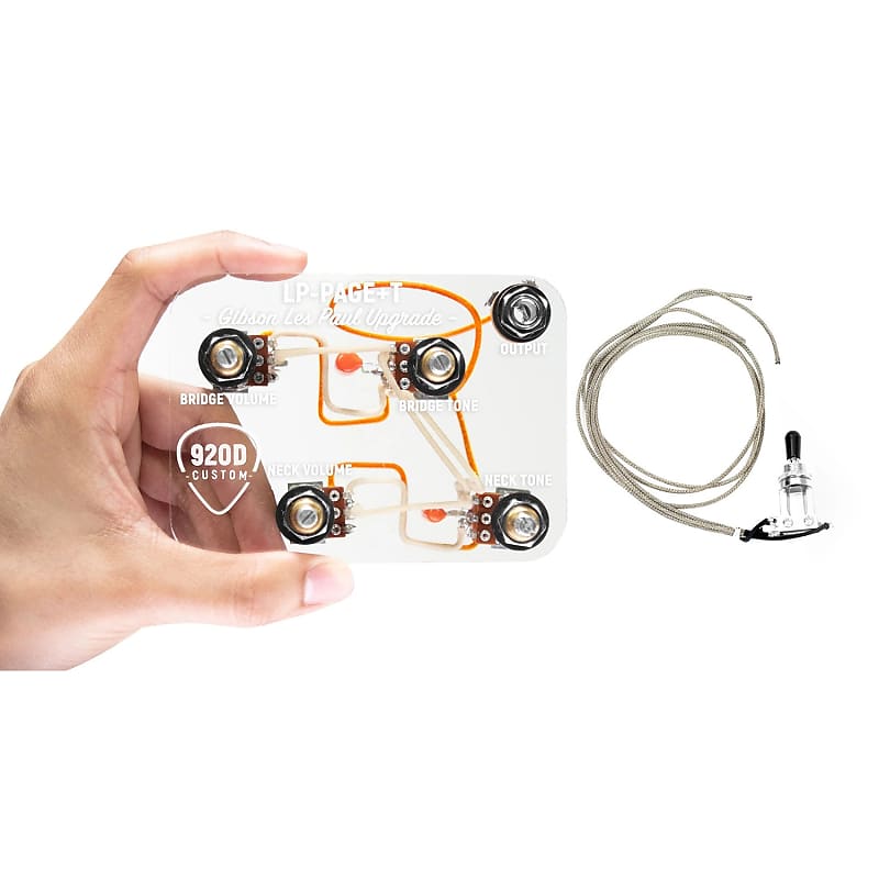 920D Custom LPPAGE+T Wiring Harness Les Paul Jimmy Page Mod Reverb