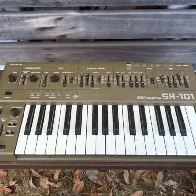 Roland SH-101 monophonic synthesizer 100% working serviced
