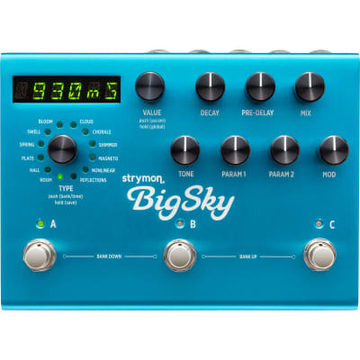 Strymon BigSky Reverberator Reverb Effects Pedal image 1