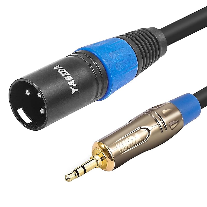 Cable Microfono XLR a Jack 3.5mm