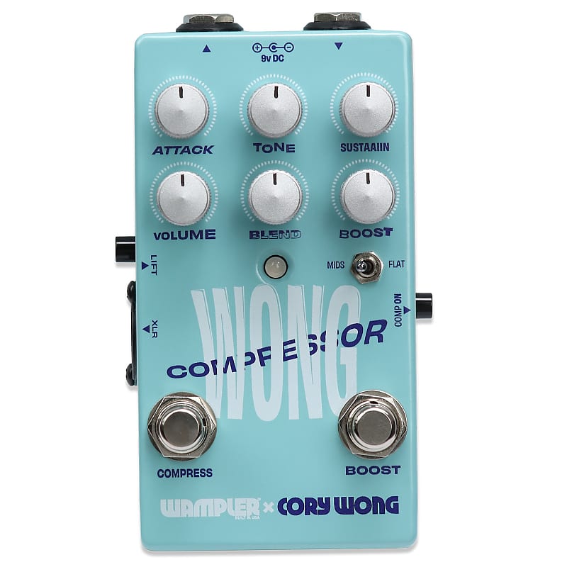 New Wampler Cory Wong Compressor & Boost Guitar Effects Pedal image 1