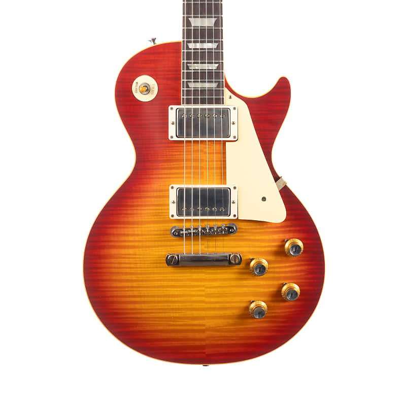 Gibson Custom 1960 Les Paul Standard Reissue VOS - Washed Cherry Sunburst image 1
