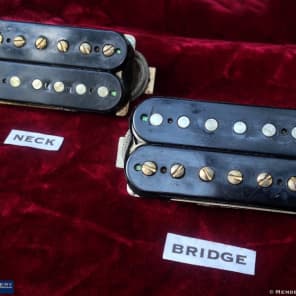 Early - Mid 1960s Gibson Patent Number Sticker Humbucker Pickups