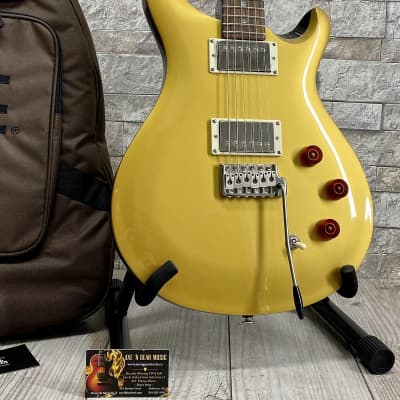 PRS Guitars #DGM22GT SE DGT - Gold Top David Grissom Electric Guitar with Gig Bag, Moons Inlay image 2