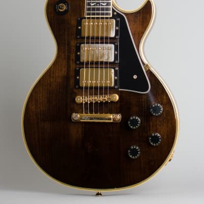 Gibson  Les Paul Artisan Solid Body Electric Guitar (1977), ser. #72357135, molded black plastic hard shell case. image 3