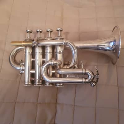 Benge 5 Piccolo Trumpet -  Silver - S# 26473 image 3