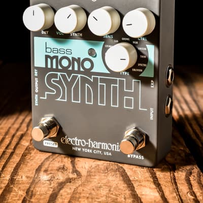 Electro-Harmonix Bass Mono Synth Bass Synthesizer Pedal - Free Shipping image 1