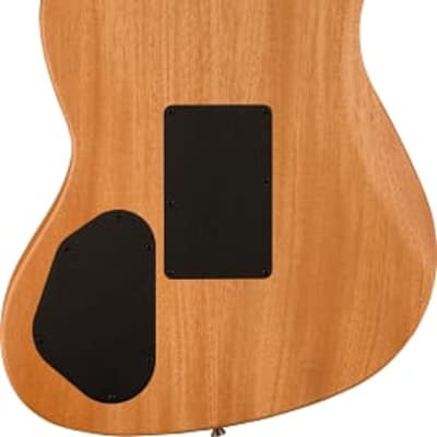 Fender American Acoustasonic Jazzmaster Acoustic Electric Guitar.  Arctic White, Ebony Fingerboard image 3