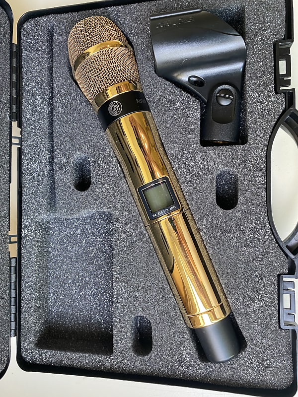 Shure UR2/KSM9 Gold H4 frequency | Reverb