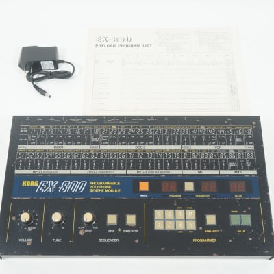 [SALE Ends Sep 9] KORG EX-800 Analog Polyphonic Synthesizer Module POLY800 EX800 w/ 100-240V PSU