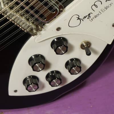 1989 Rickenbacker 370/12RM Roger McGuinn Semihollow Electric 12-String Guitar (VIDEO! Fresh Work, Ready to Go, w/Pedal) image 8