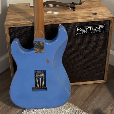 Big River/Fender HSS Stratocaster**Lake Placid Blue Nitro Relic**Suhr HSS Set (ML’s + SSV+)**Coil Tap image 9