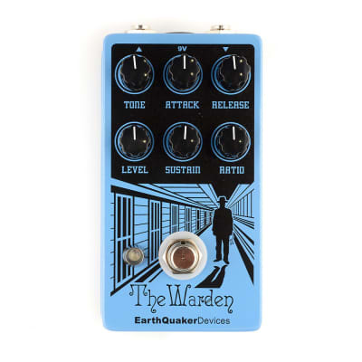 ギター EarthQuaker Devices The Warden The Warden オプティカルコンプレッサー — EarthQuaker Devices