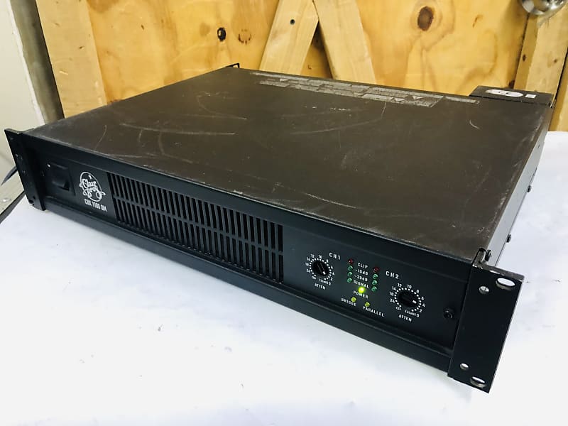 QSC CX1102 / Clair Bros CBX 1100QM Power Amp w/Crossover | Reverb