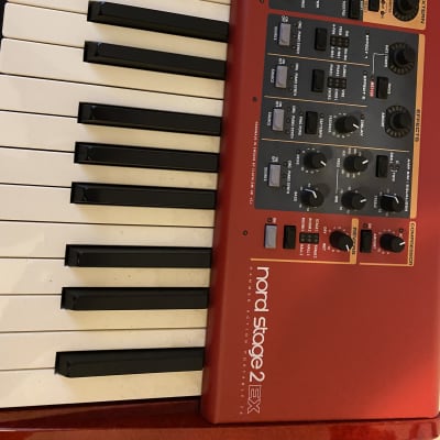 Nord Stage 2 EX HP76 Hammer Action Portable 76-Key Digital Piano 2015 - 2016 - Red