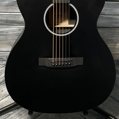Martin OMC-X1E Black X-Series Acoustic Electric Guitar image 1